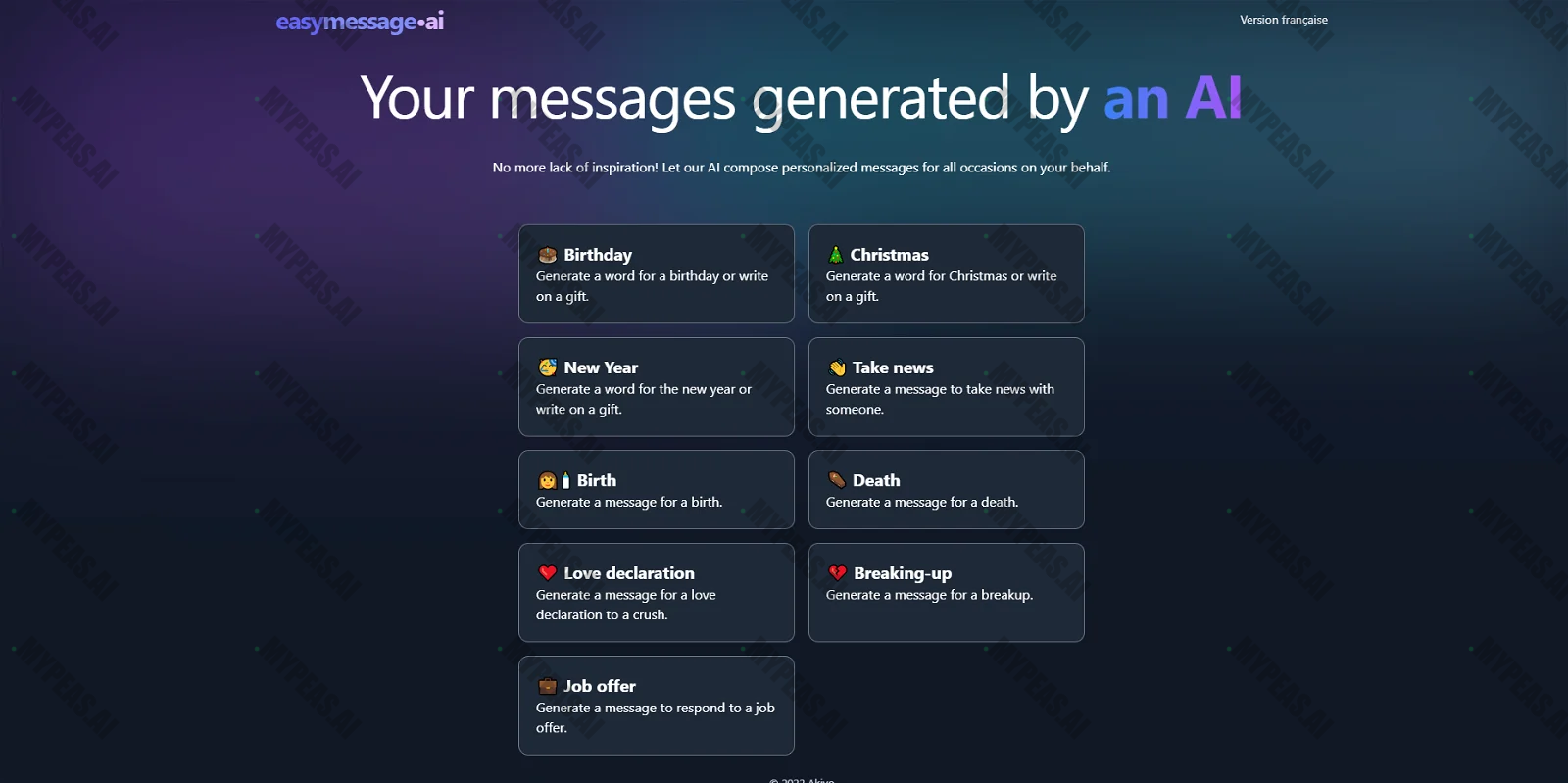 Easymessage screenshot