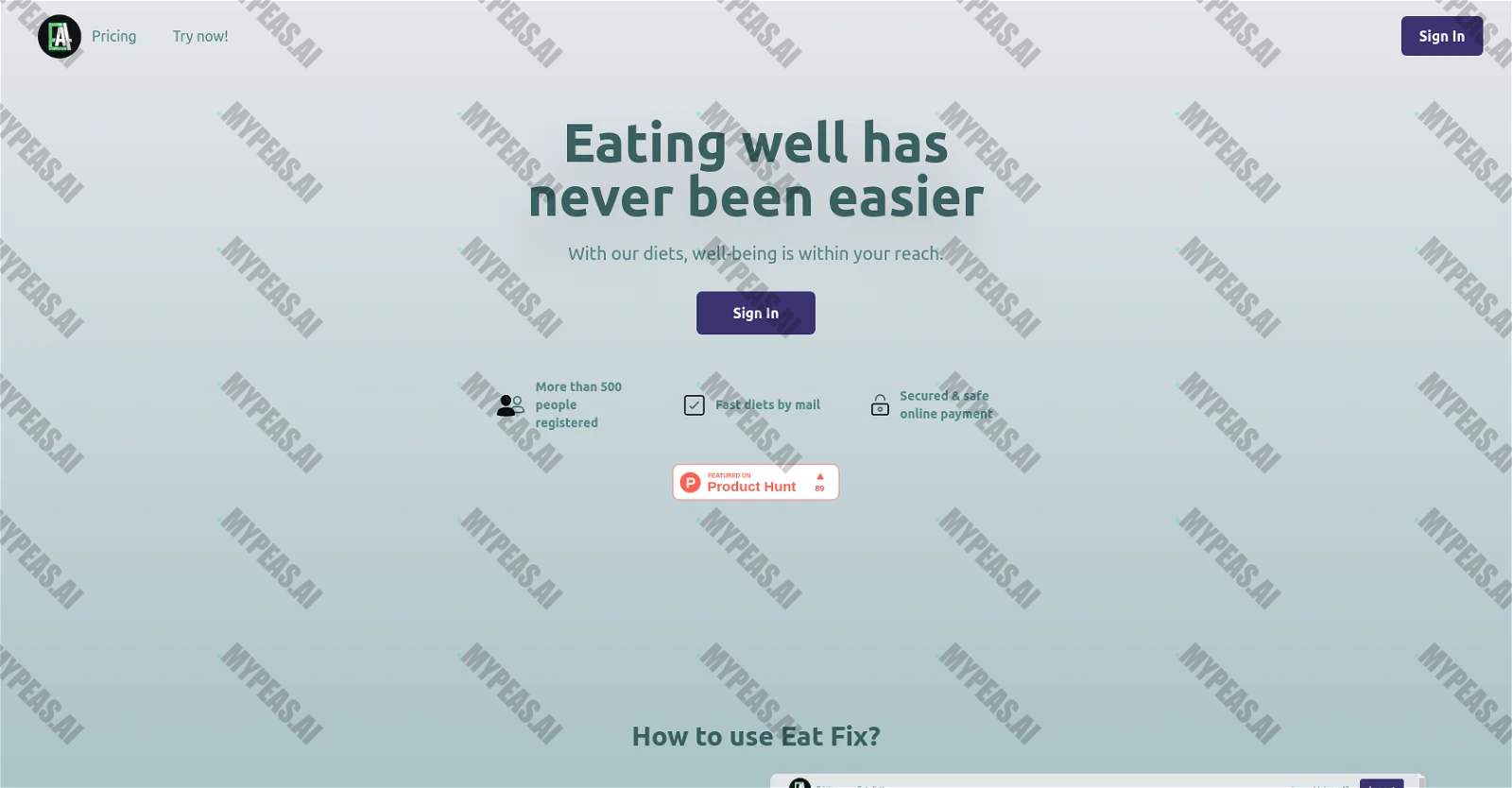 Eat Fix screenshot