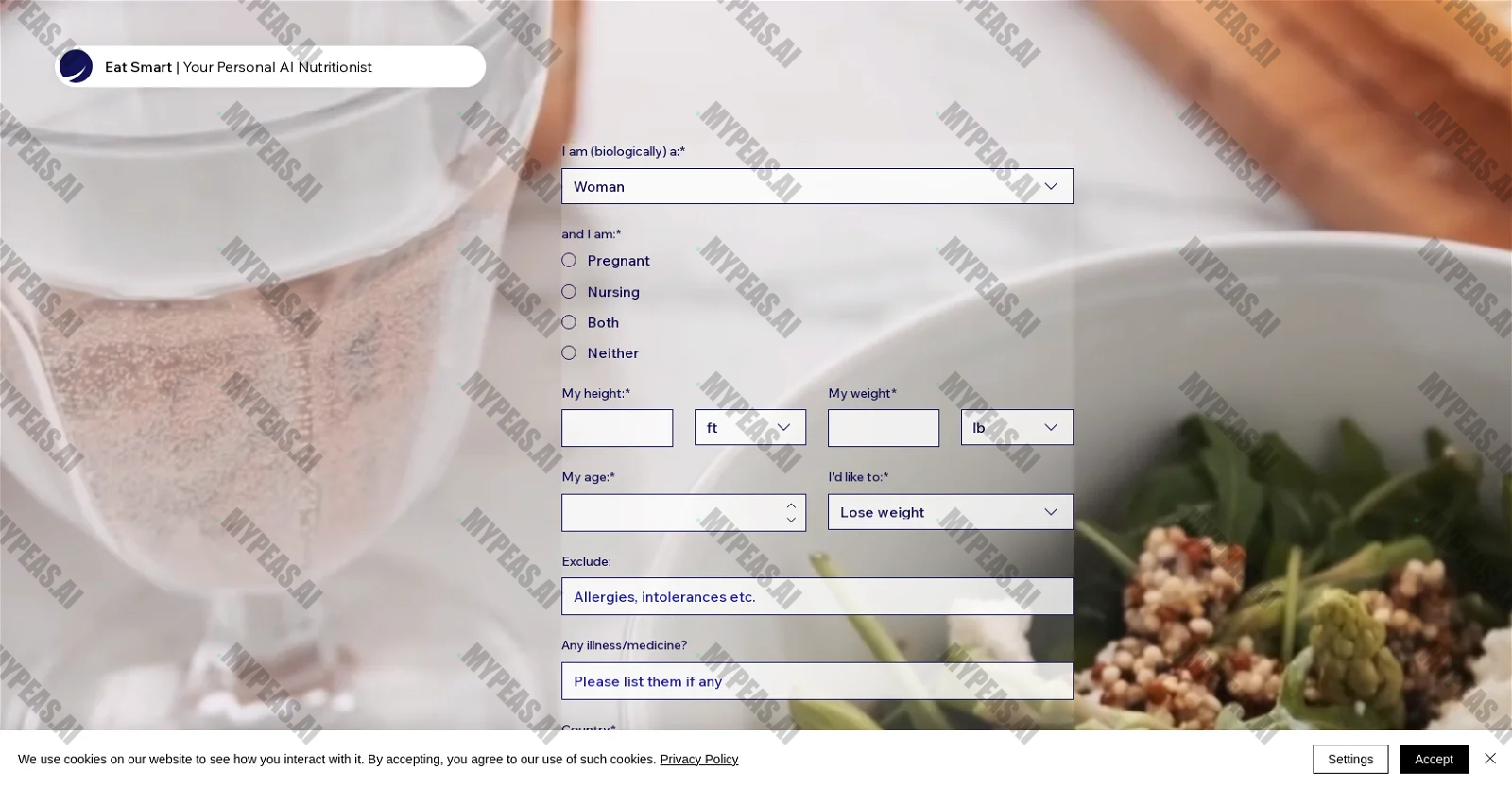 Eat Smart screenshot