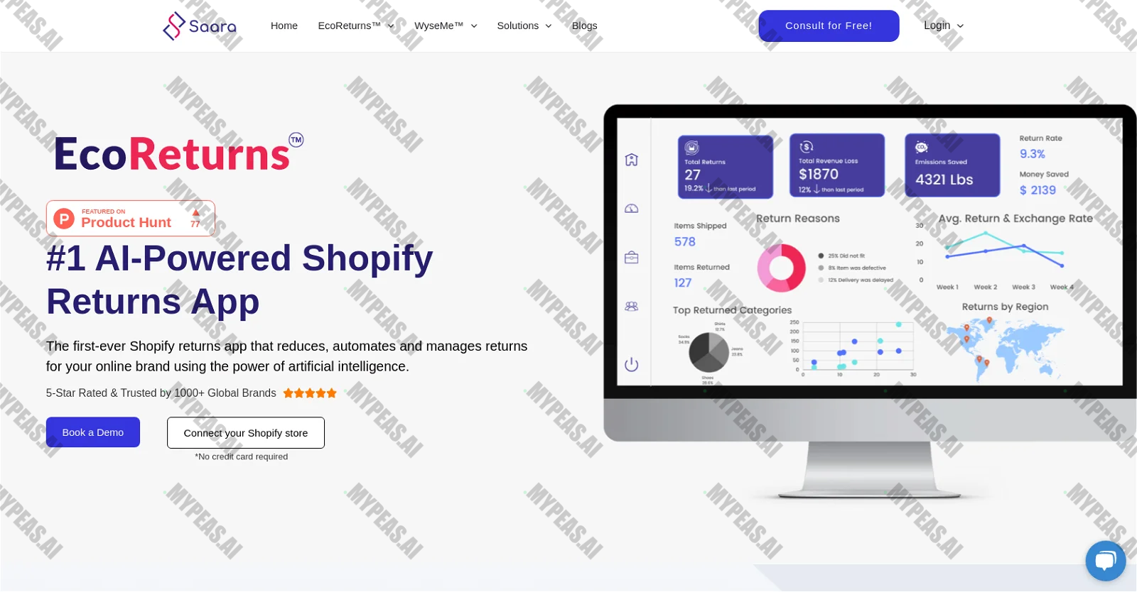 EcoReturns screenshot