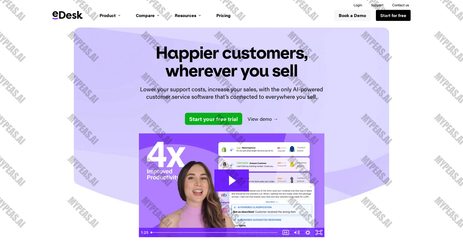 eDesk screenshot
