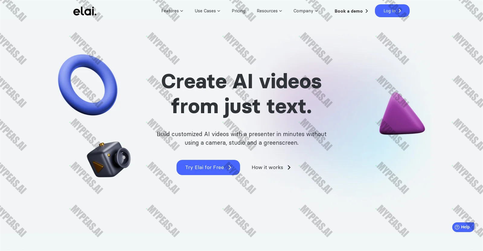 Elai screenshot
