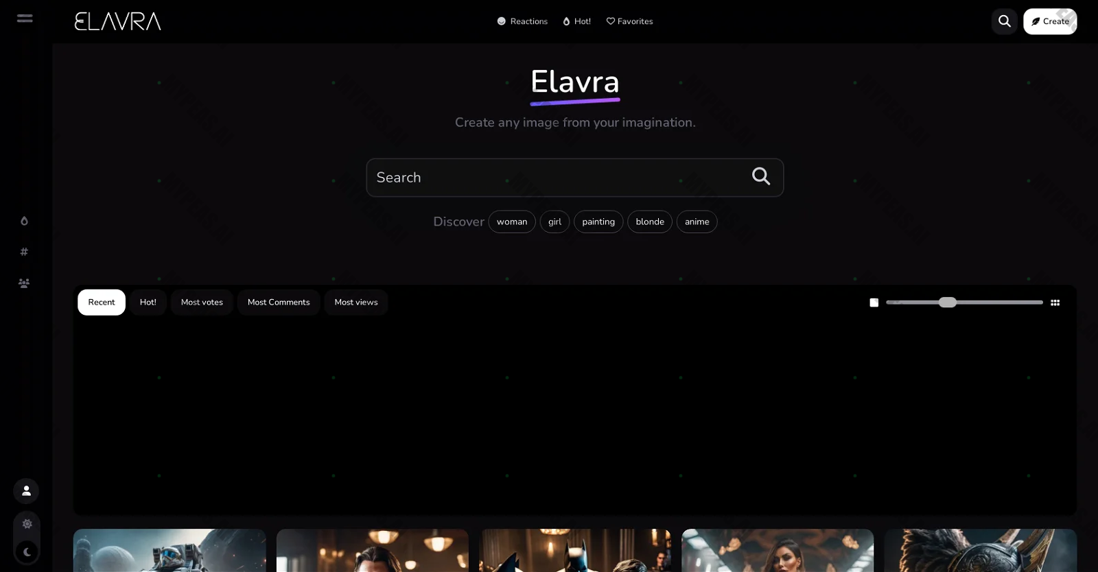 Elvra screenshot