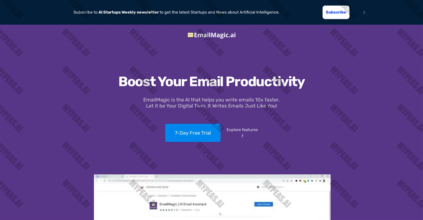 Emailmagic screenshot
