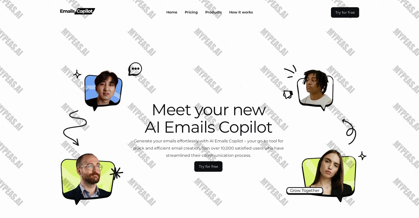 Emails Copilot screenshot