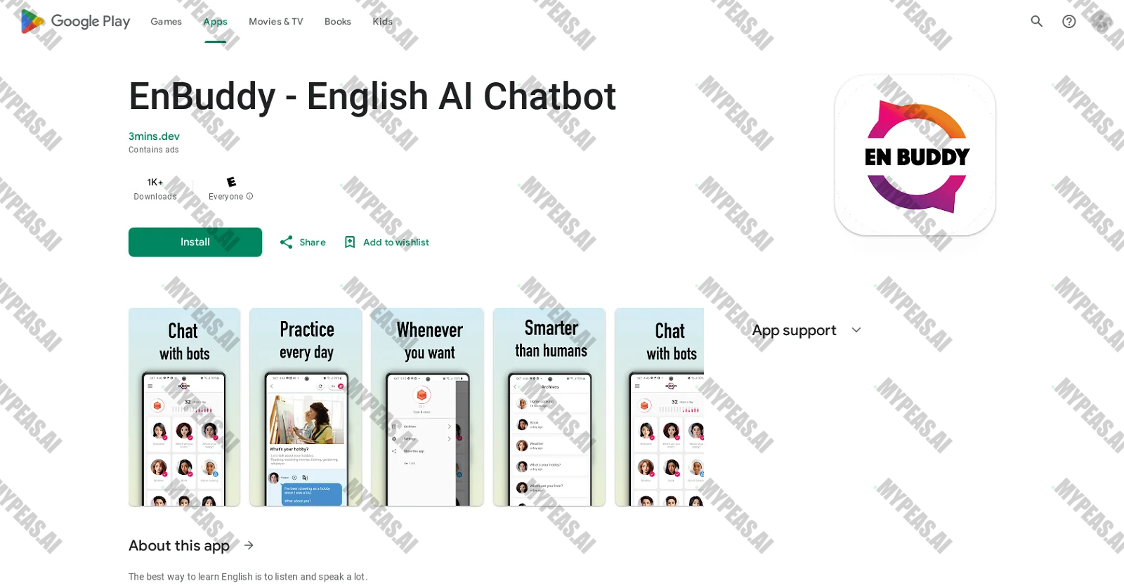 EnBuddy screenshot
