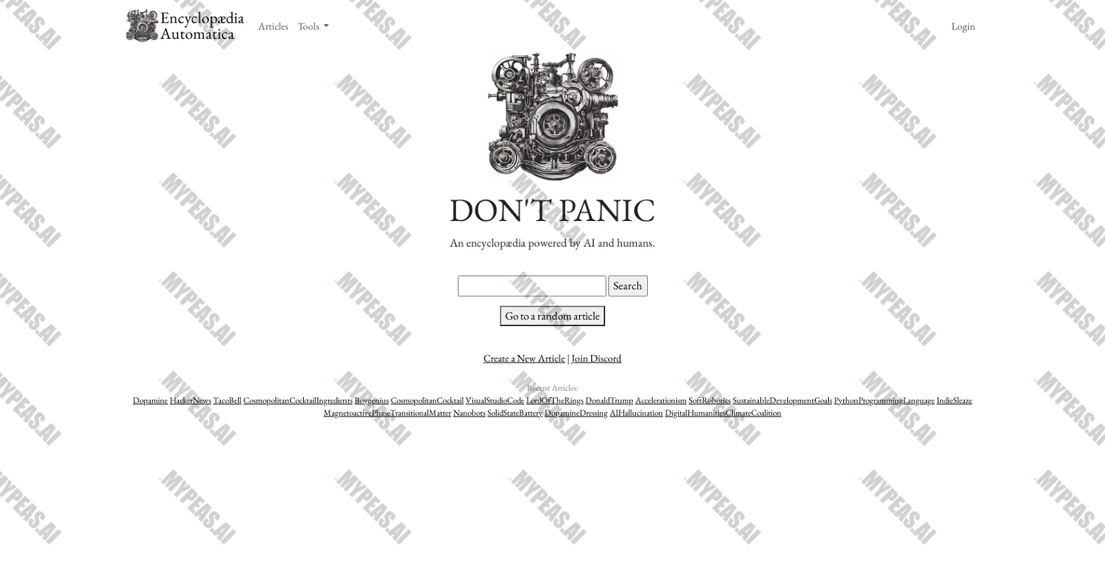 Encyclopdia Automatica screenshot