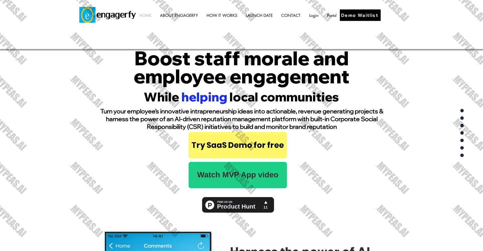 Engagerfy screenshot