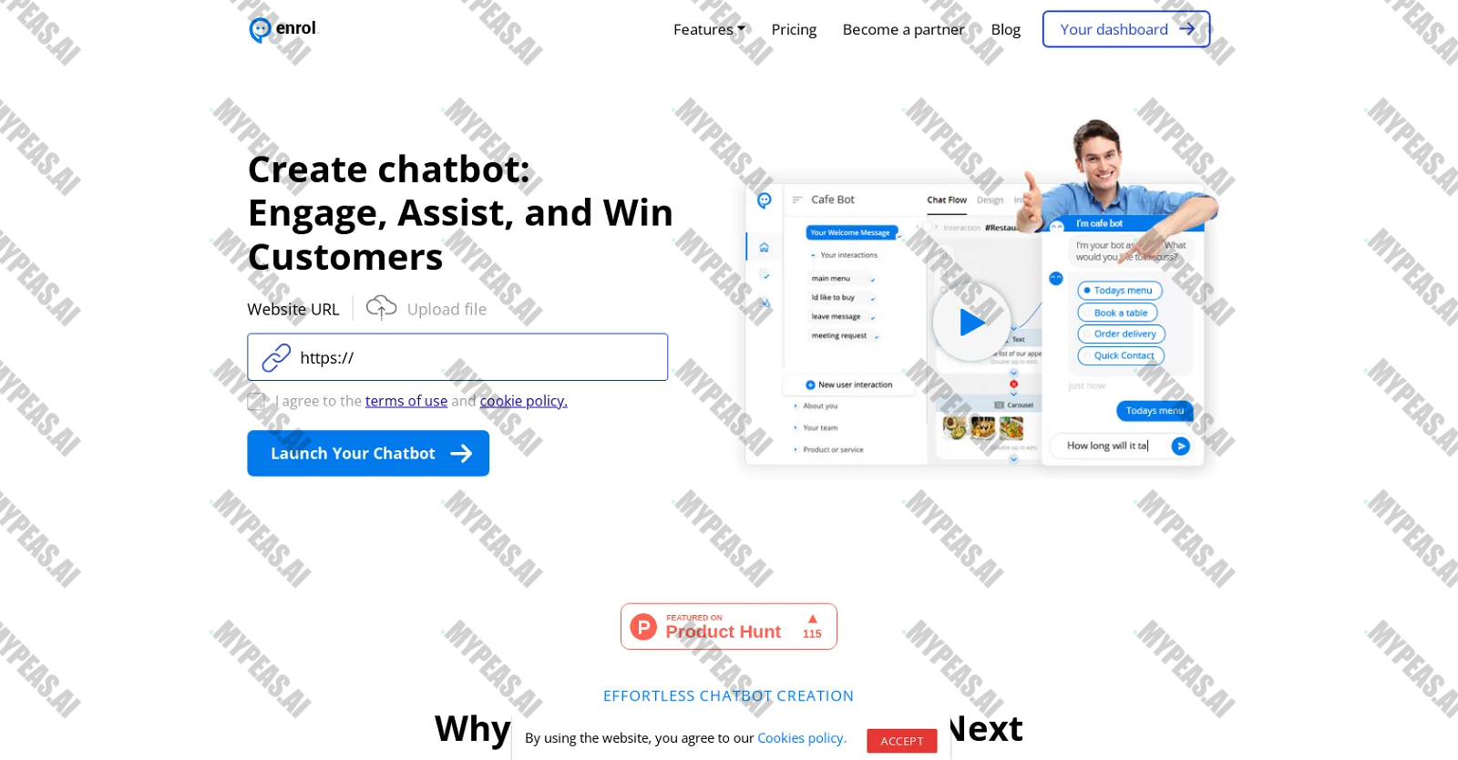 Enrol Chat screenshot