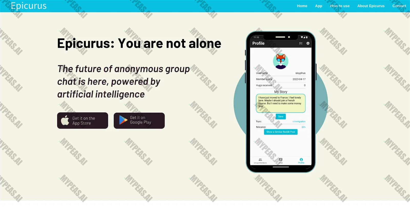Epicurus screenshot