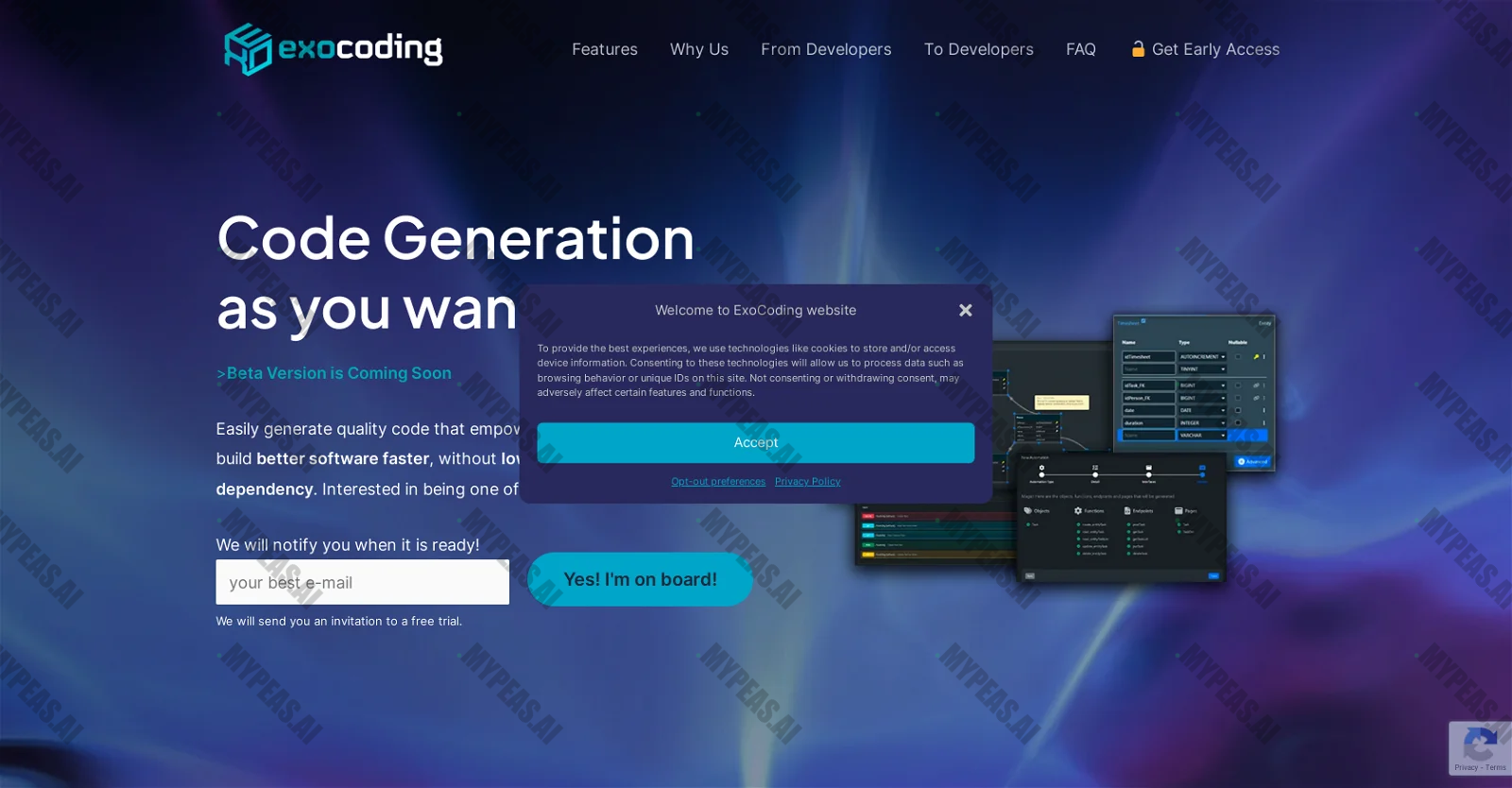 ExoCoding screenshot