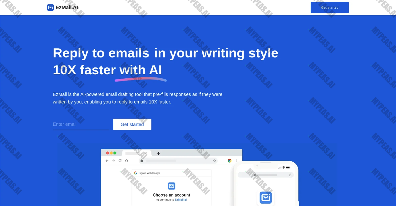 EzMail screenshot