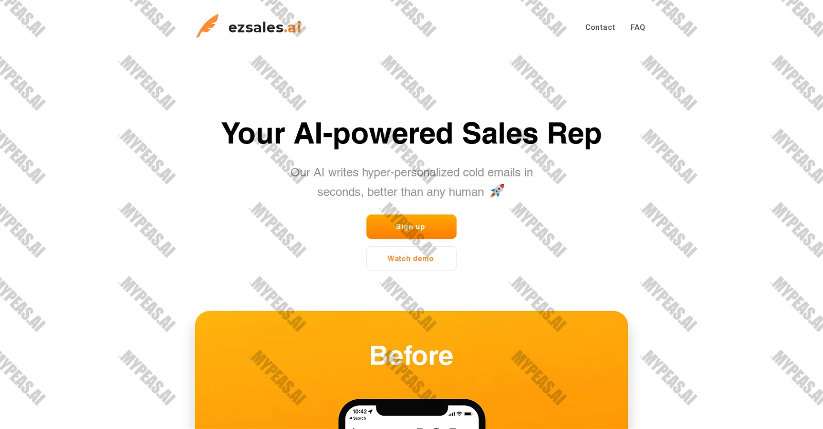 Ezsales screenshot