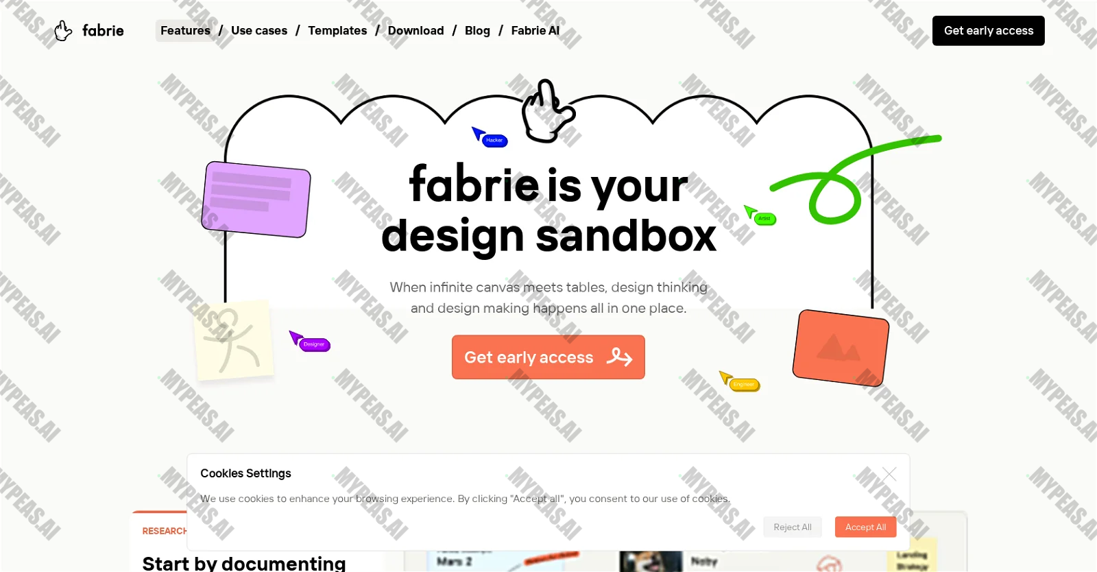 Fabrie AI screenshot