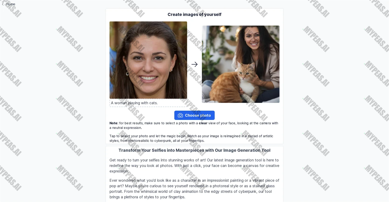 Faceshape screenshot