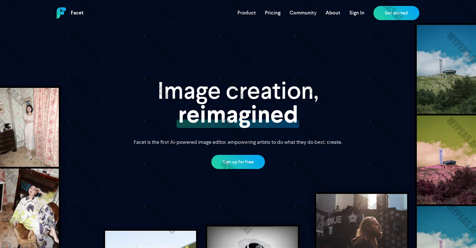Facet 2.0 screenshot