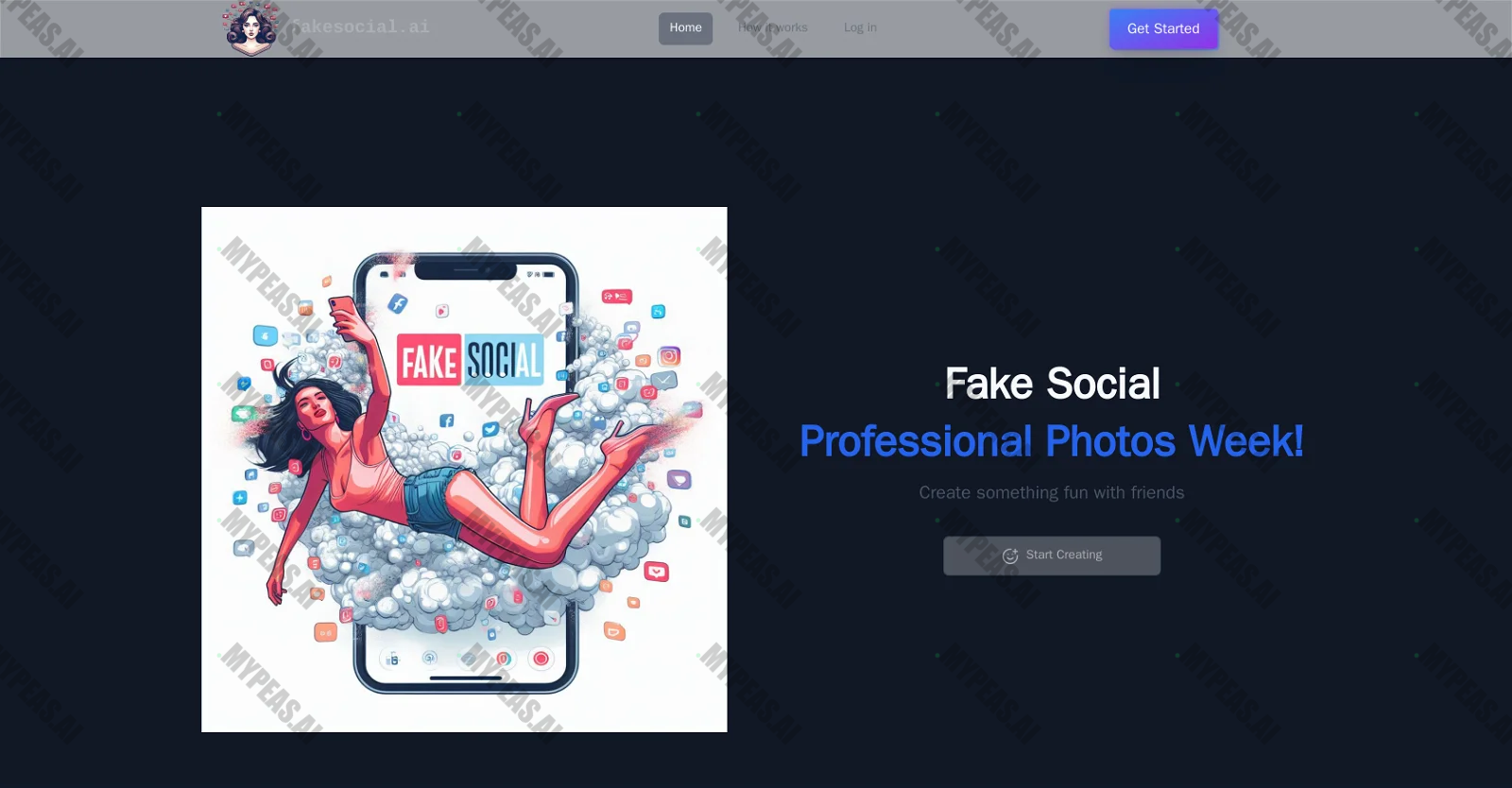Fake Social screenshot