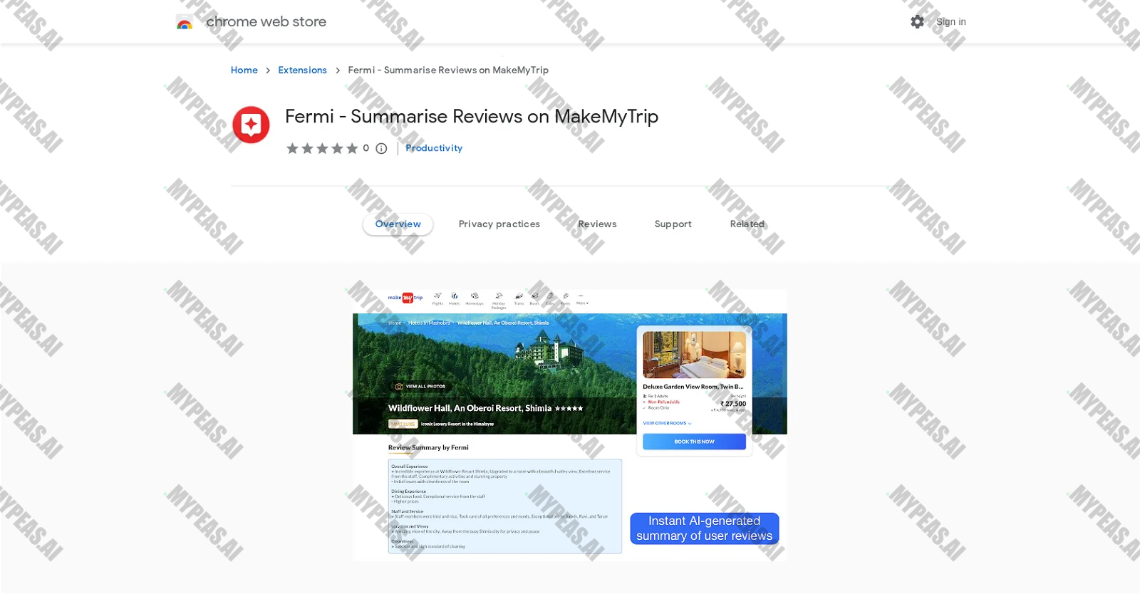 Fermi screenshot
