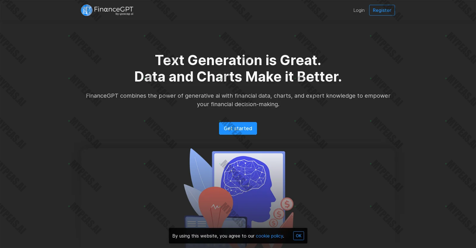 FinanceGPT screenshot