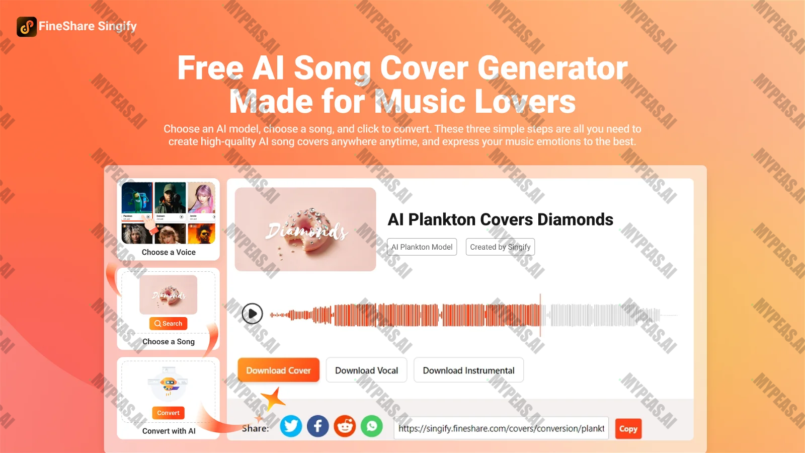 FineShare Singify screenshot