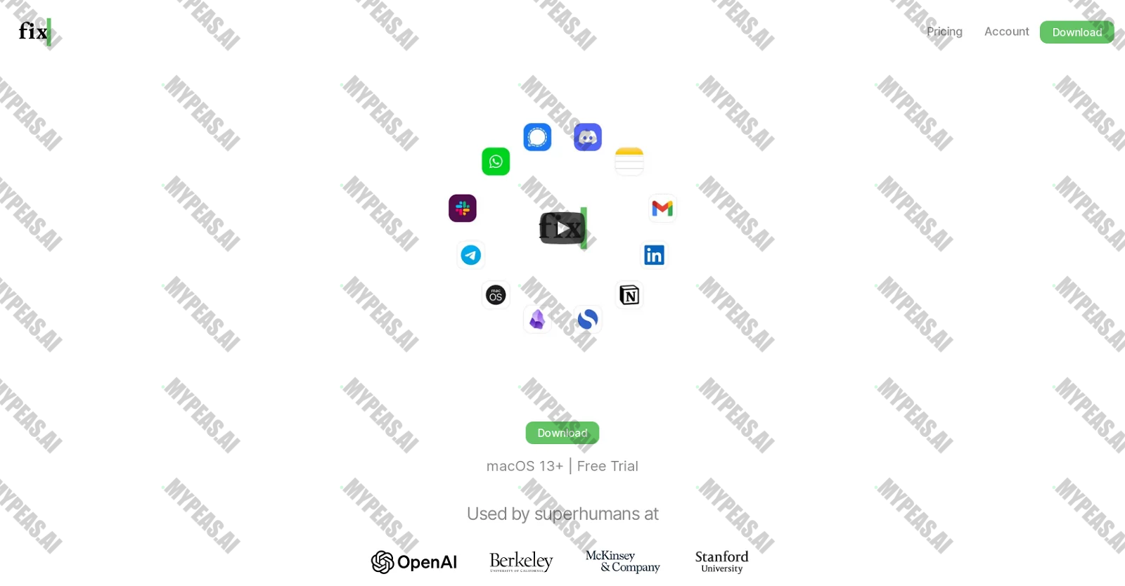 Fixkey screenshot