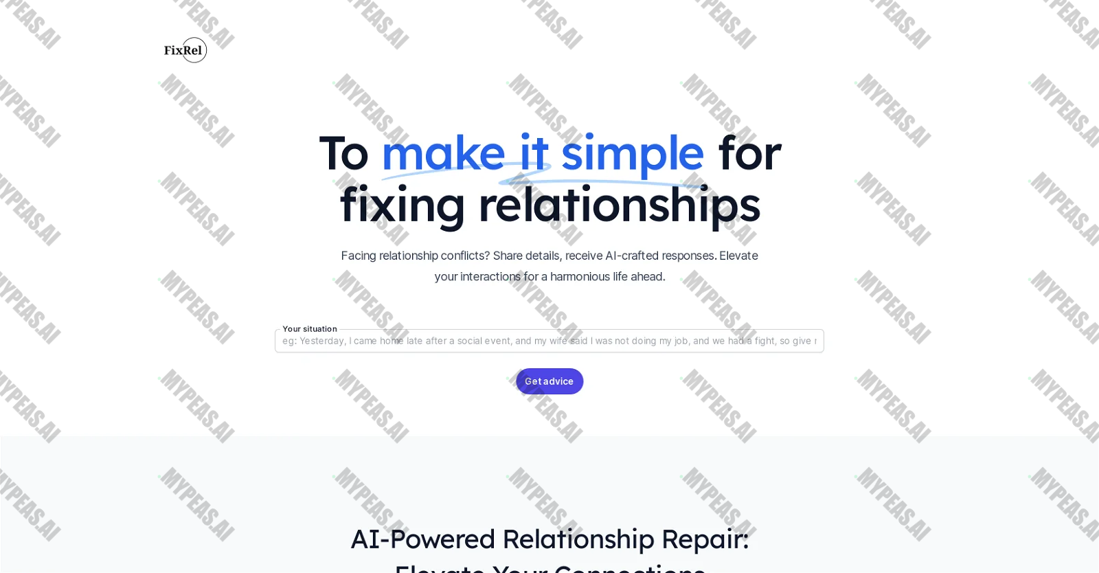 FixRel screenshot
