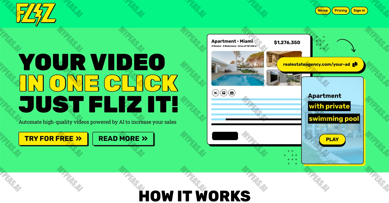 Fliz screenshot