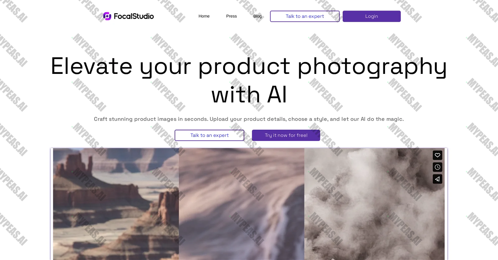 FocalStudio screenshot
