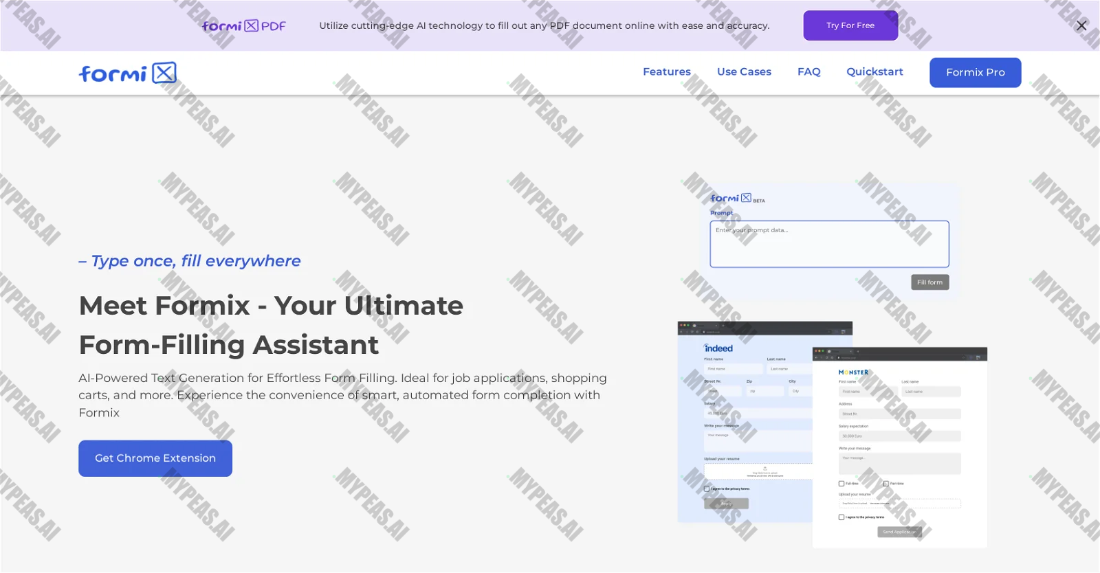 Formix PDF screenshot