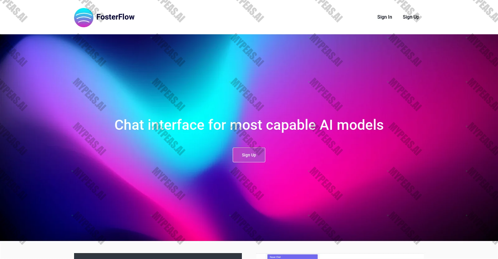 FosterFlow screenshot