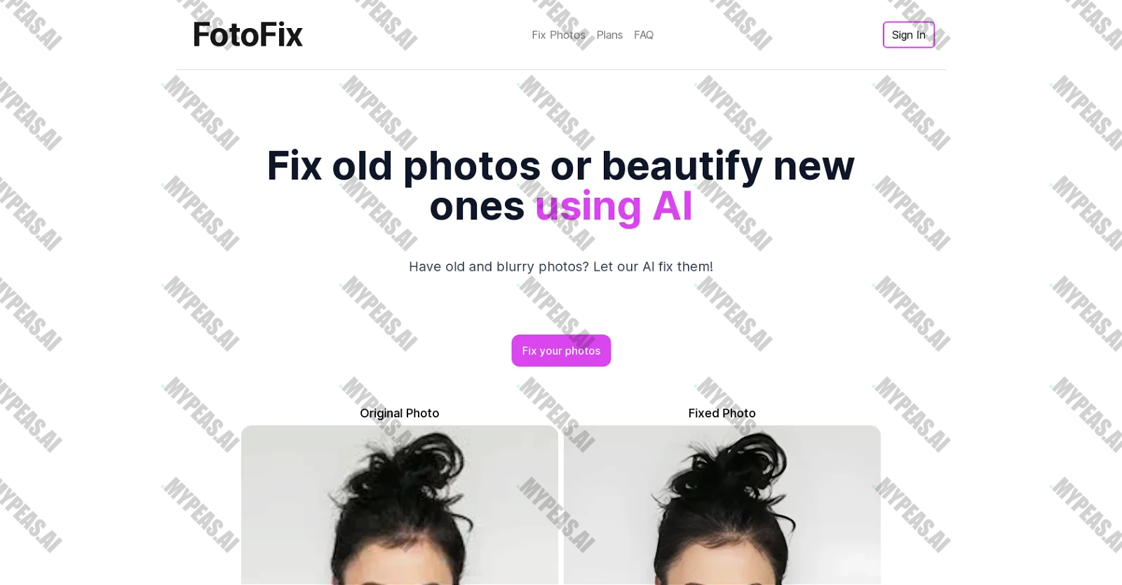 FotoFix screenshot