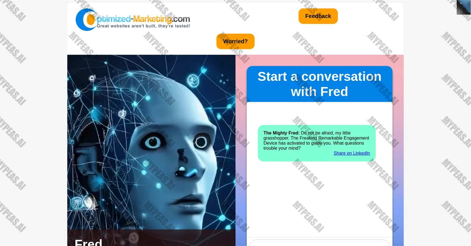 Fred screenshot