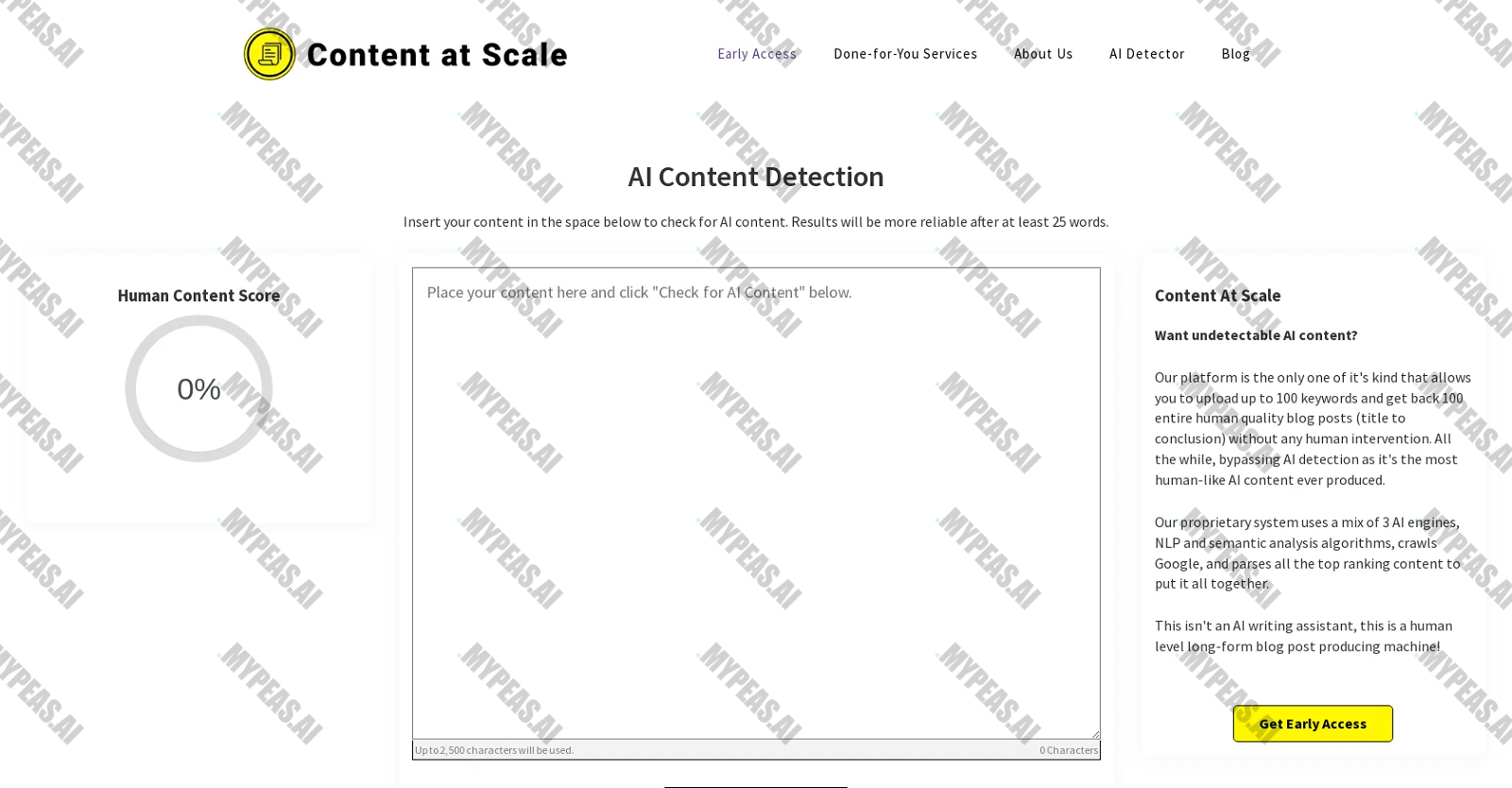 Free AI Detector screenshot