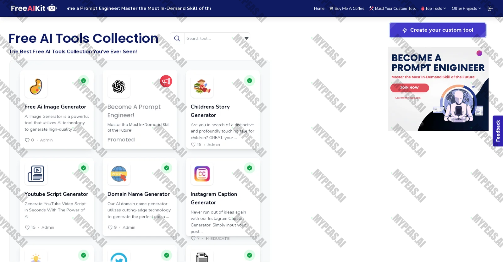 Freeaikit screenshot