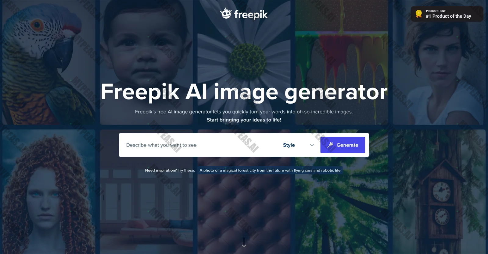Freepik screenshot