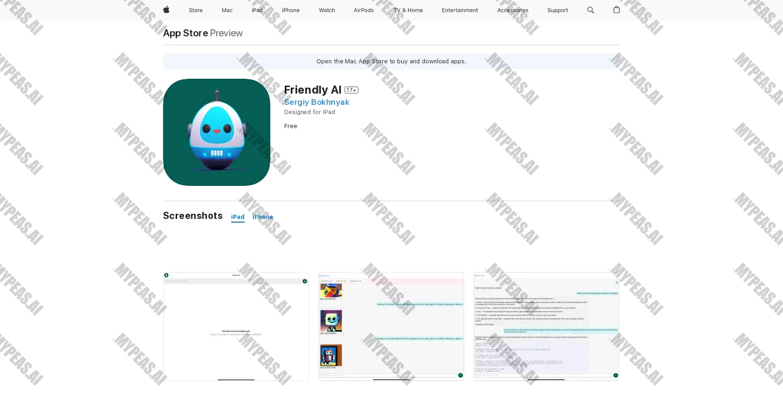 Friendly AI screenshot