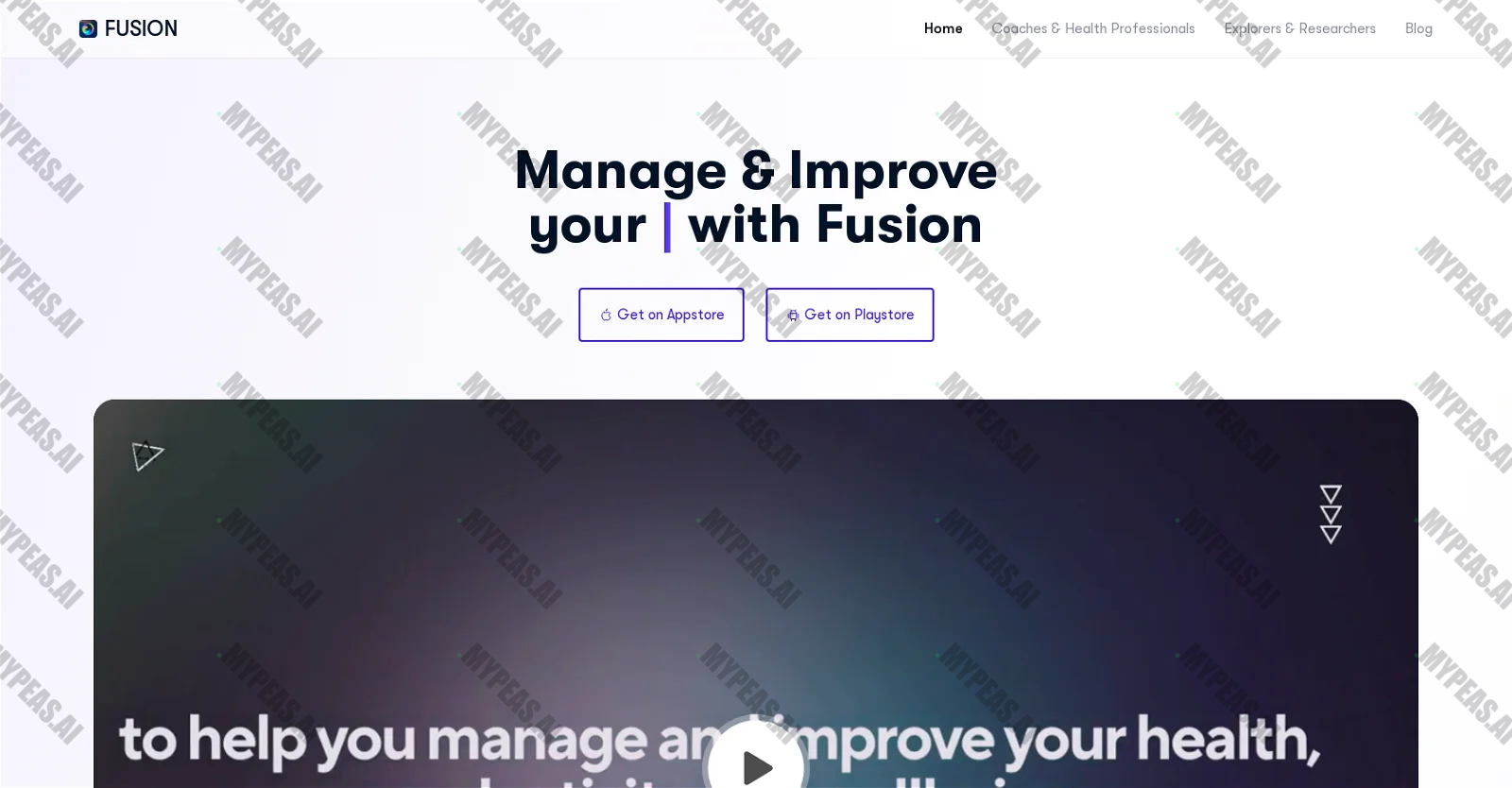 Fusion App screenshot