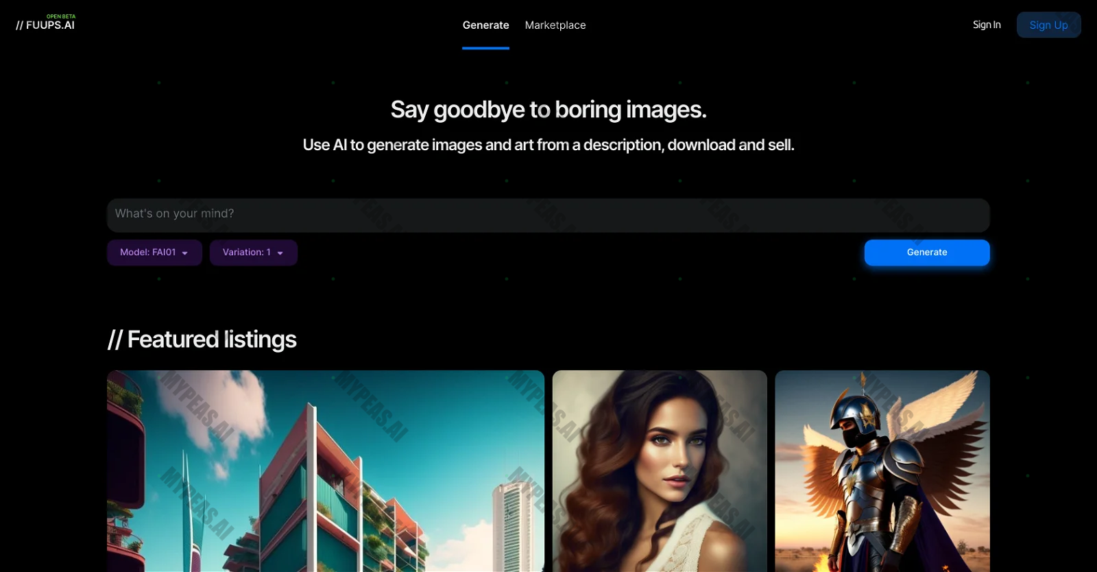 Fuups screenshot