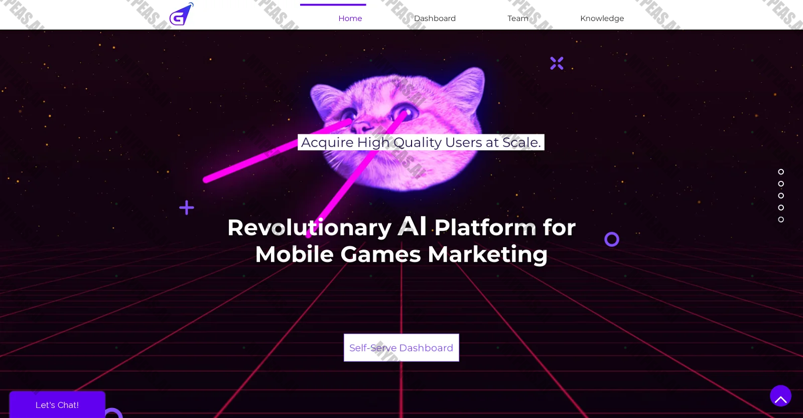 Gamelight - AI-Backed Mobile Marketing screenshot