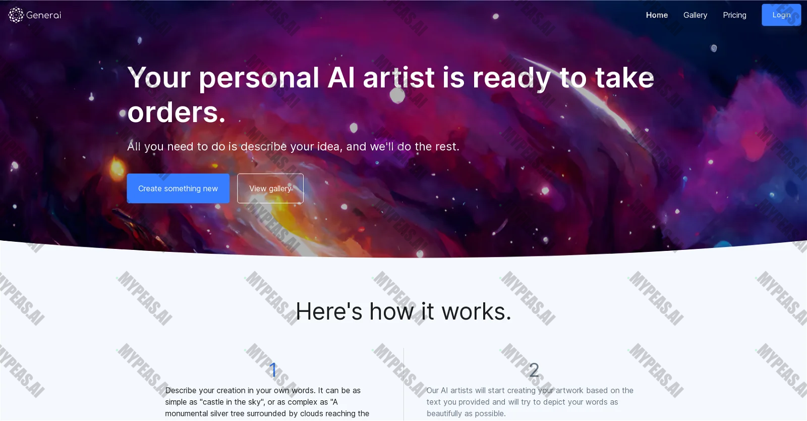 Generai screenshot
