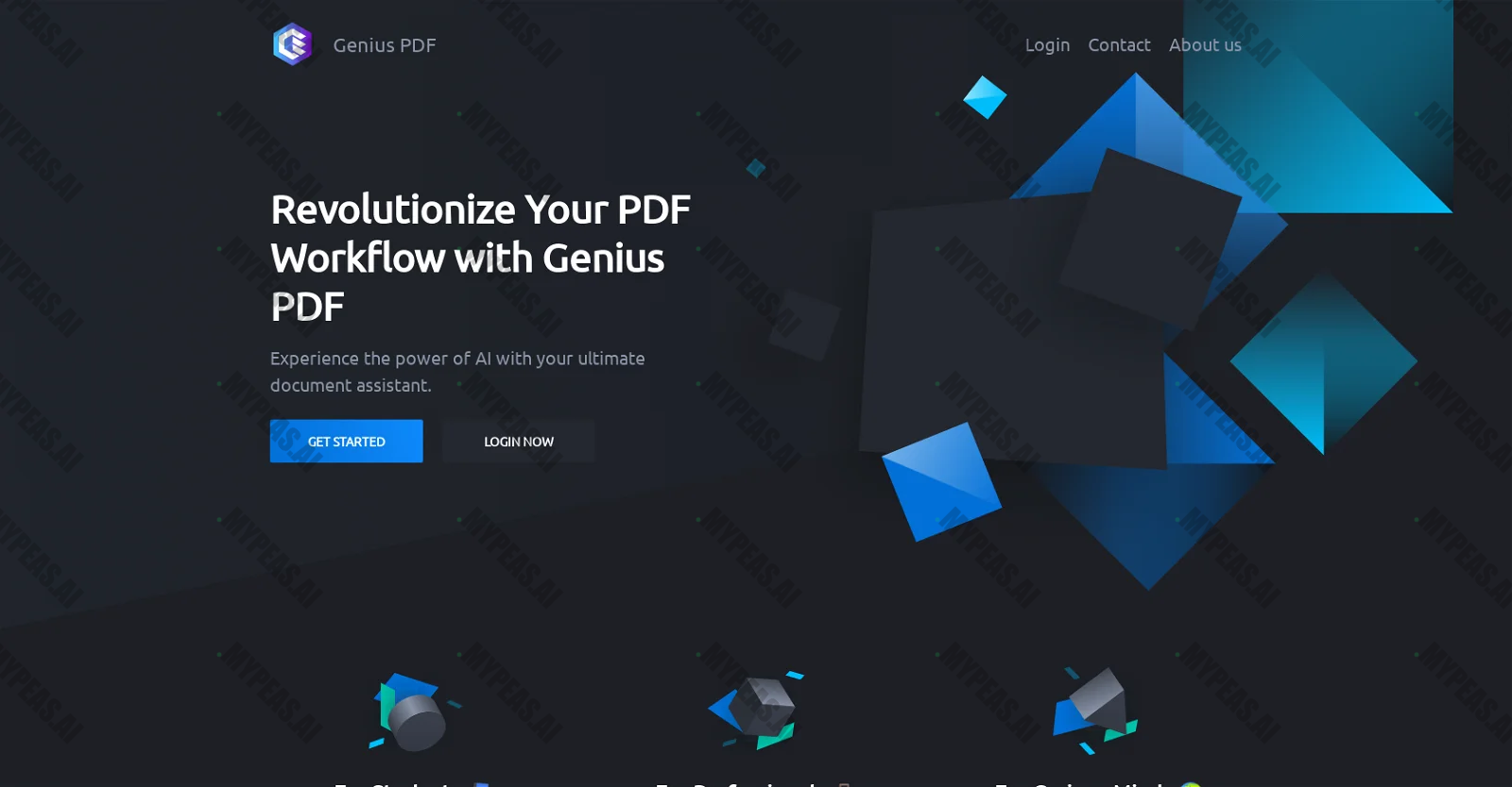 Genius PDF screenshot