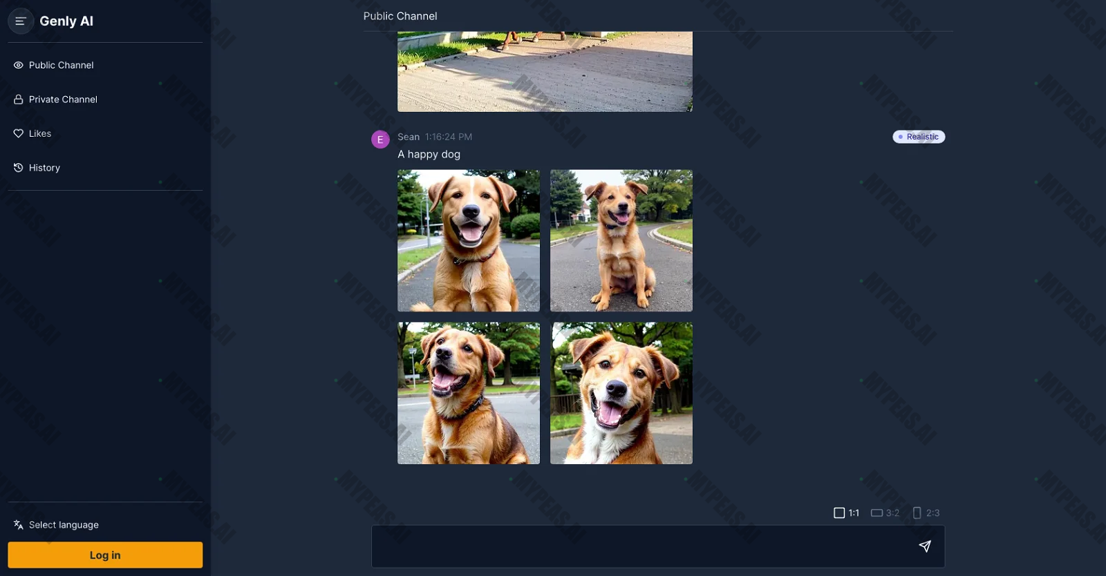 Genly screenshot