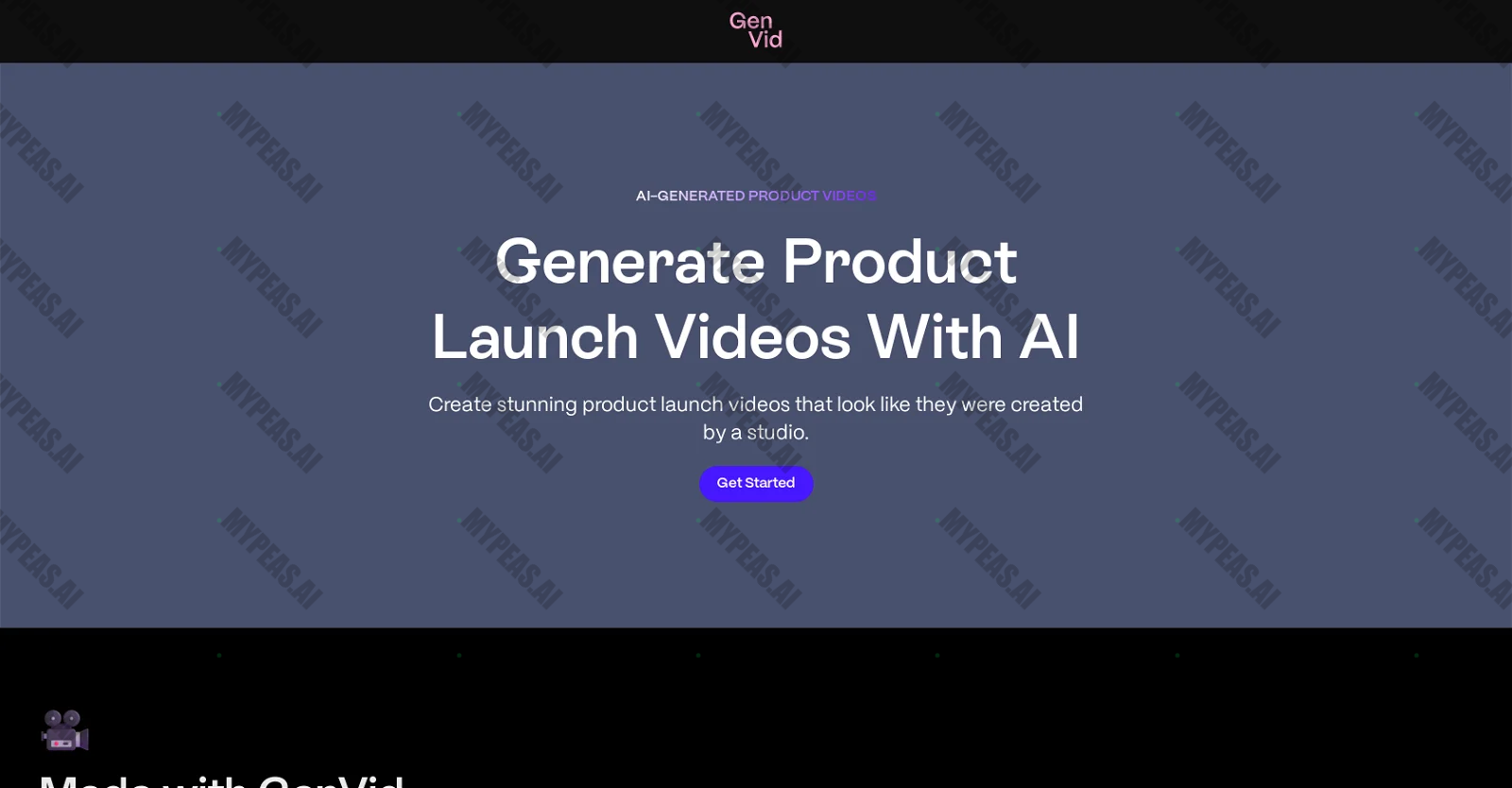 GenVid screenshot