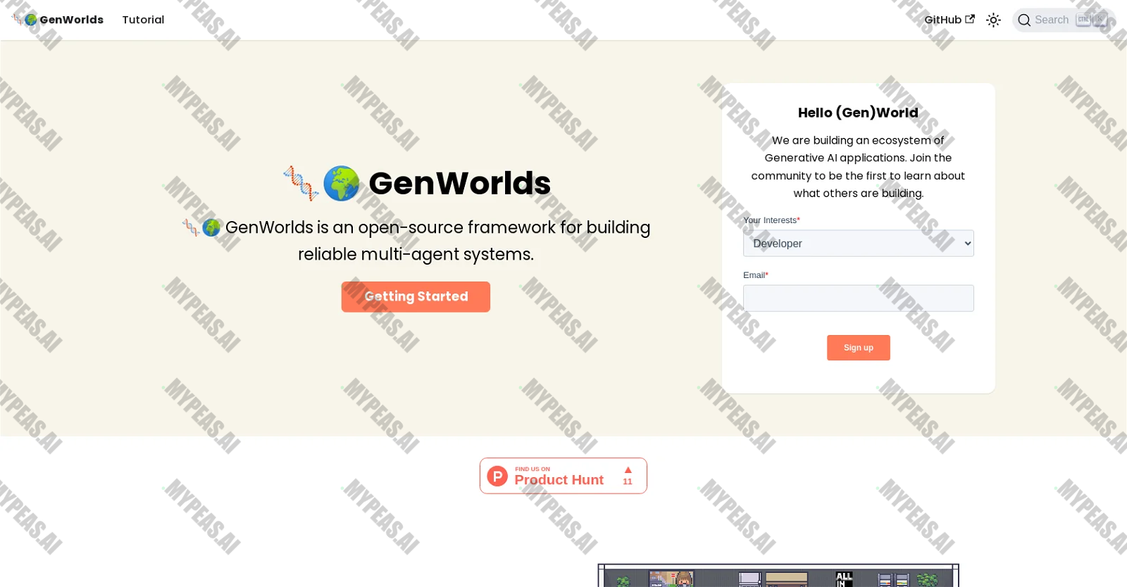 Genworlds screenshot