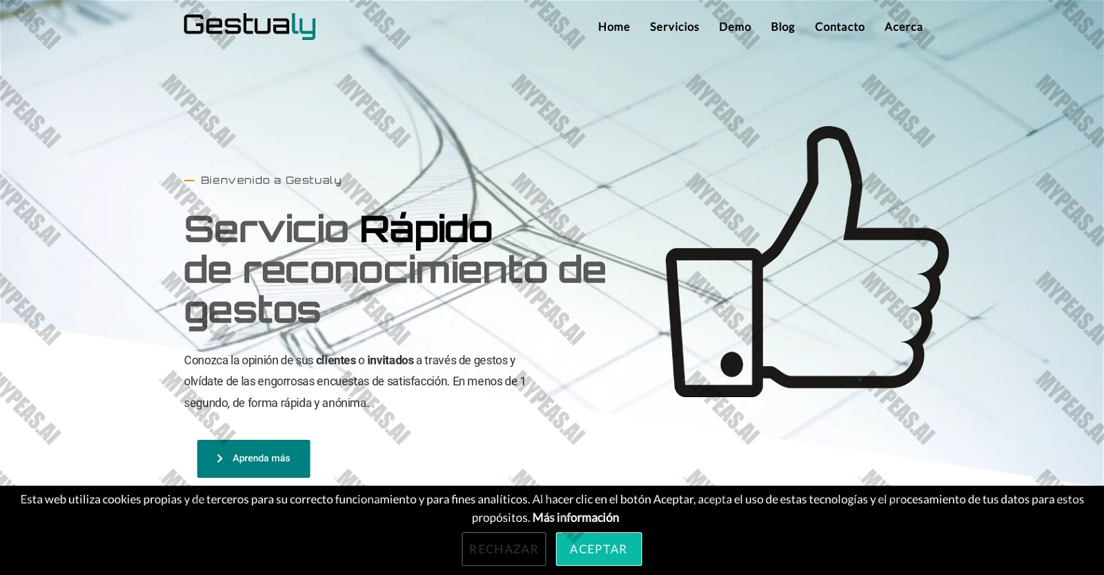 Gestualy screenshot