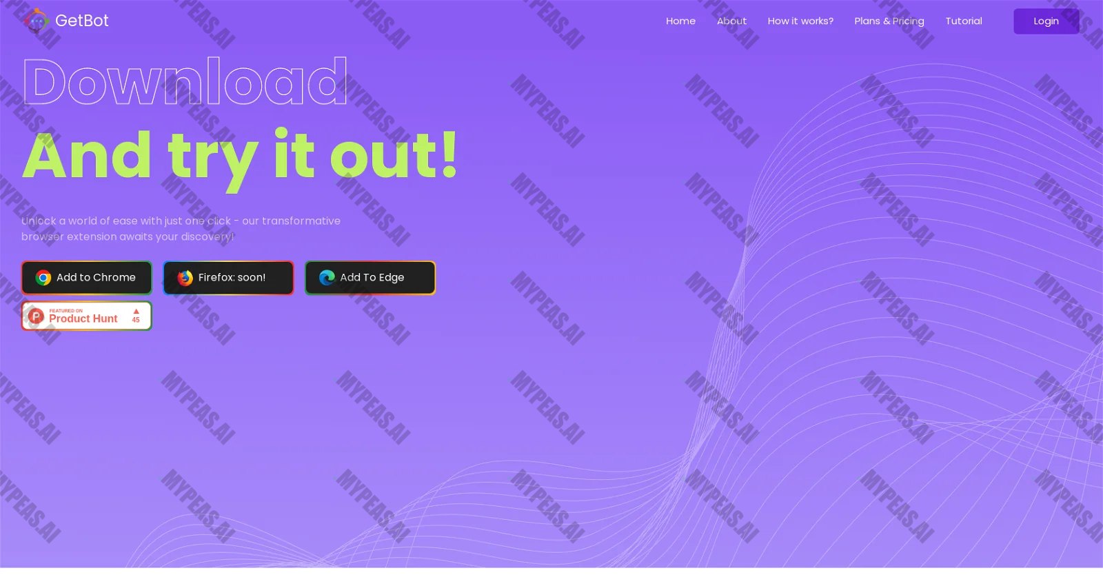 GetBot screenshot