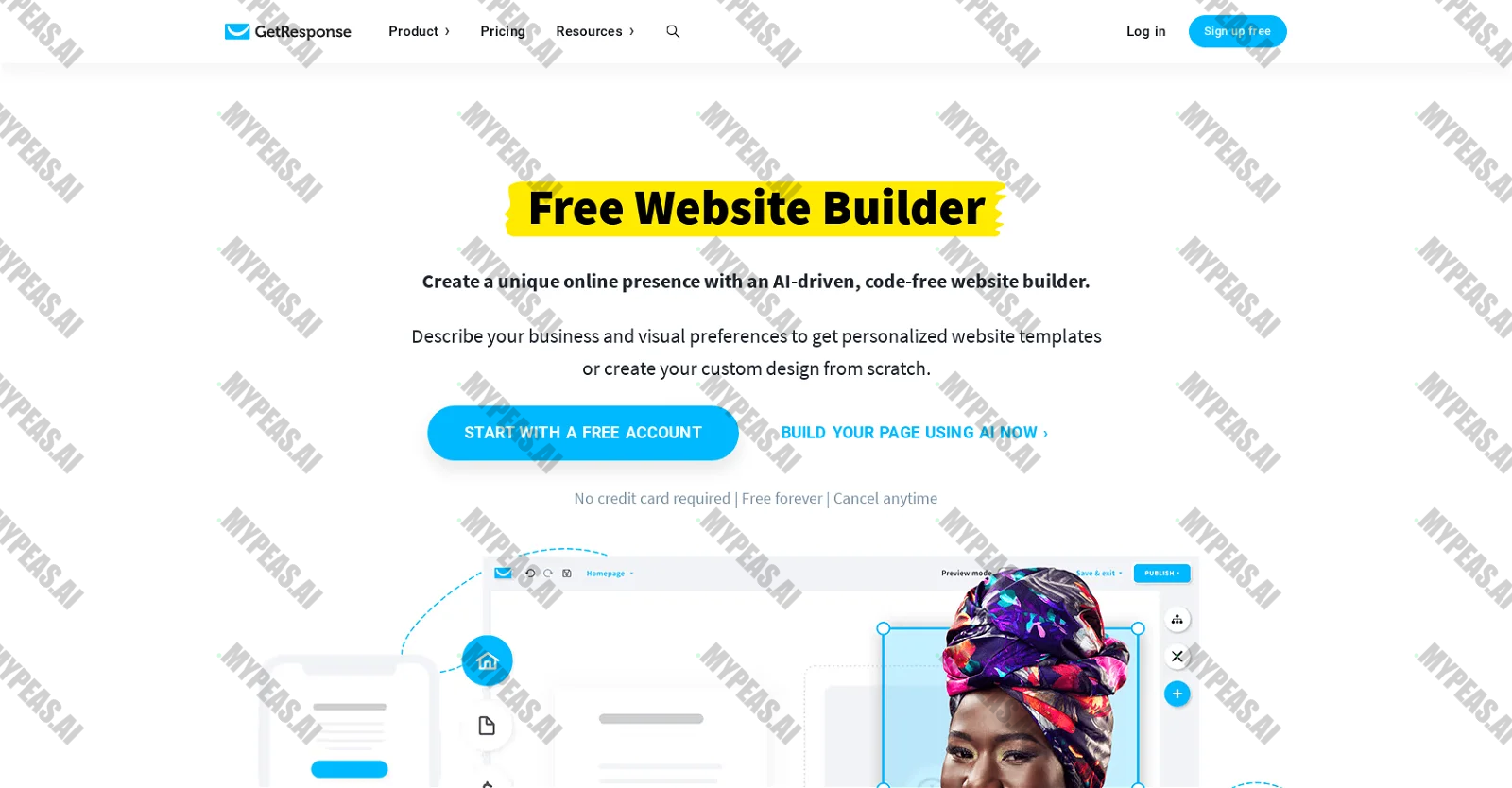 GetResponse screenshot