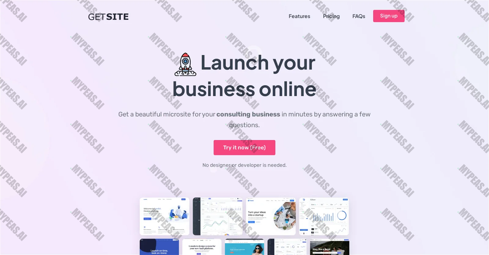 GetSite screenshot