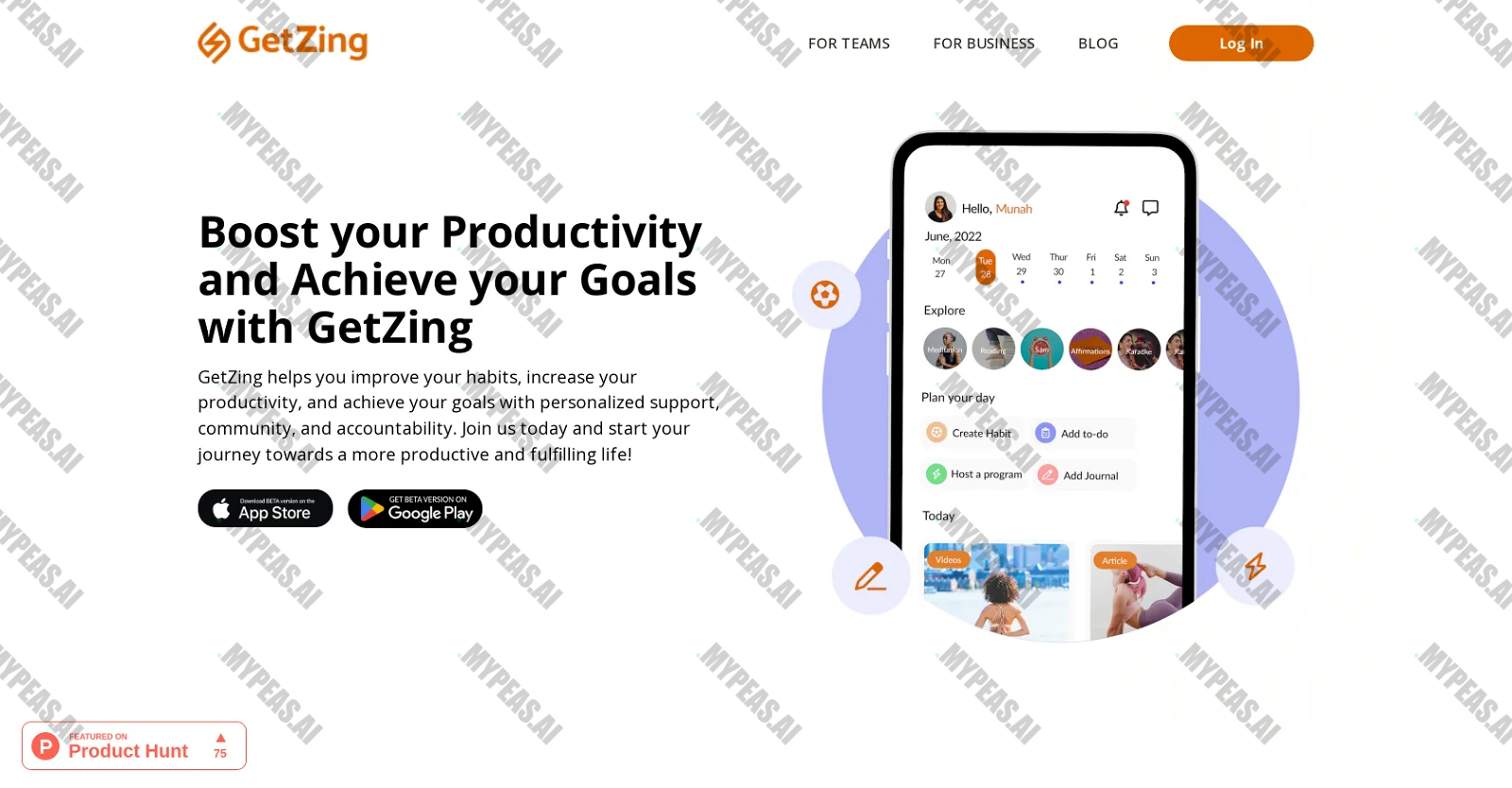 GetZing screenshot