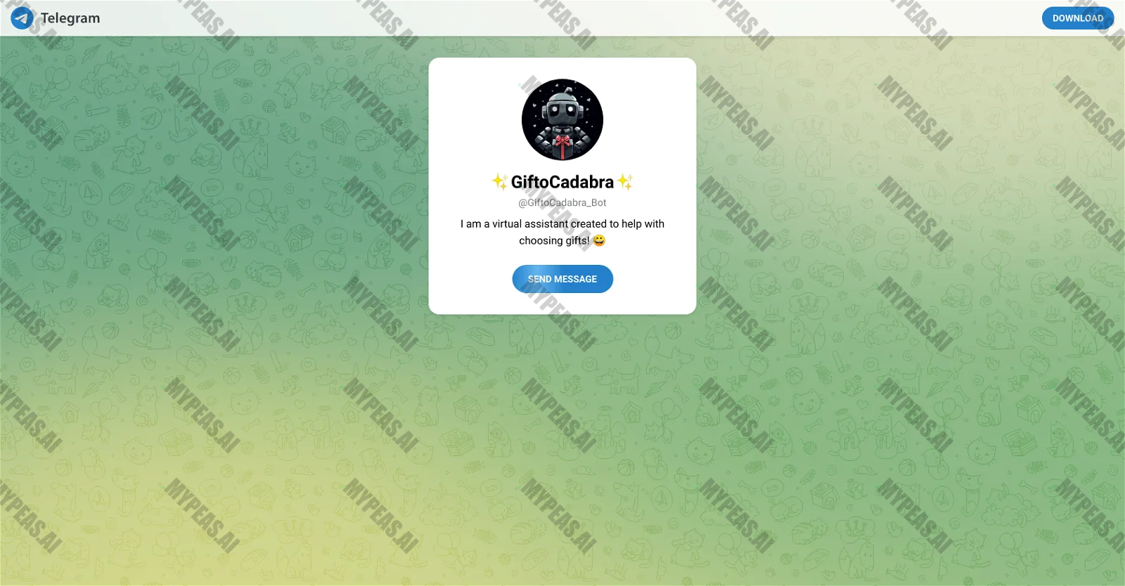 GiftoCadabra screenshot